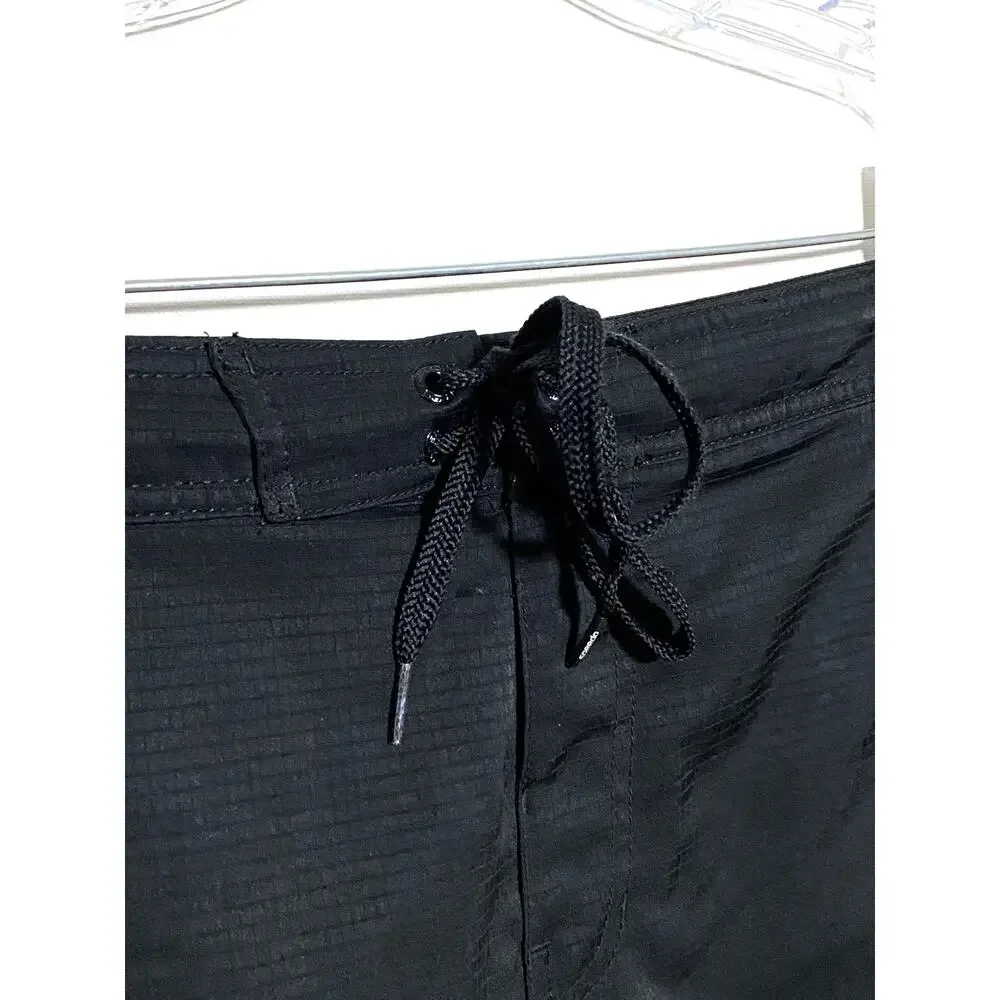 Speedo Black Board Shorts Men S Swim Beach Vacation Summer Resort Casual Classic